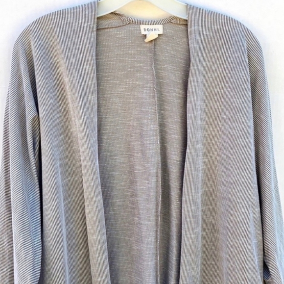 Anthropologie Donni Women's Ribbed Slouchy Open Cardigan - Picture 5 of 8